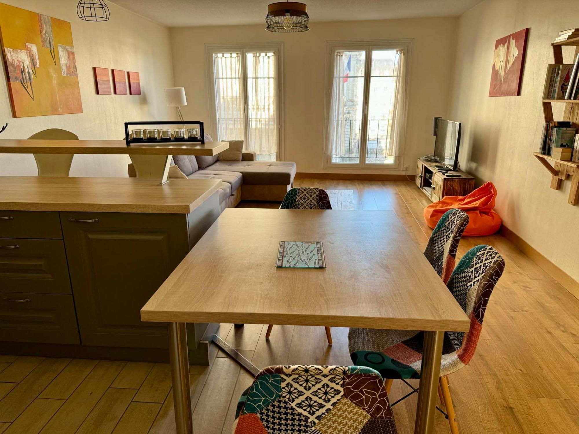Ferienwohnung Vue Imprenable Sur La Mairie Vannes Exterior foto